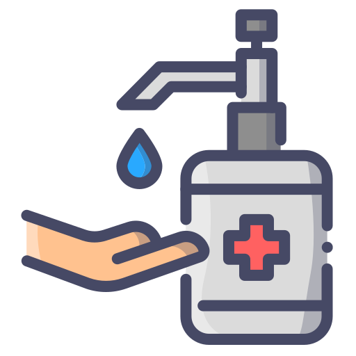 Disinfectant, hand sanitizer, hygiene, medical, sanitizer icon